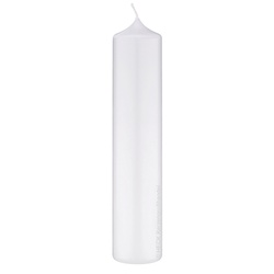 Kopschitz Kerzen Kerzen Altarkerzen Weiß, 400 x 90 mm, 1 Stück