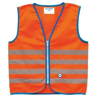 Wowow 011284 Sicherheitsweste orange mit Refl Streifen S