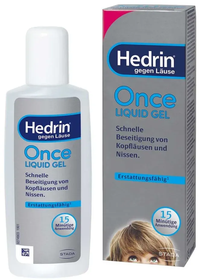 Preisvergleich Produktbild Hedrin Once Liquid Anti-Läuse Gel