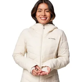 Columbia Joy Peak II Hooded Jacket W 2089041278, Women Jackets, Beige, - Kunstfaserjacke - Damen, Dark Stone L