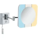 Paulmann Kosmetikspiegel Jora IP44 White Switch 60lm 230V 3,3W Chrom, Weiß