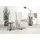 sit&more TV-Sessel Grenoble Polyester 71 x 110 x 82 cm Beige mit Kopfteilverstellung