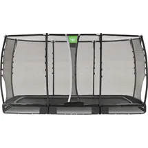 EXIT TOYS Allure Premium Bodentrampolin 214 x 366 cm schwarz