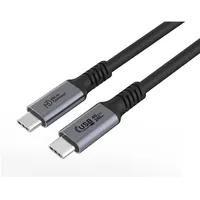 MicroConnect USB-C 5 m Schwarz