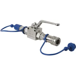 SHOWTEC CO2 3/8 Q-Lock Shut off valve