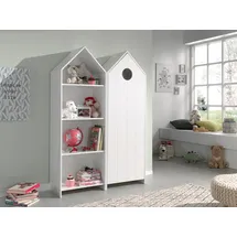 Vipack Kinderkleiderschrank CASAMI 2-türig weiß