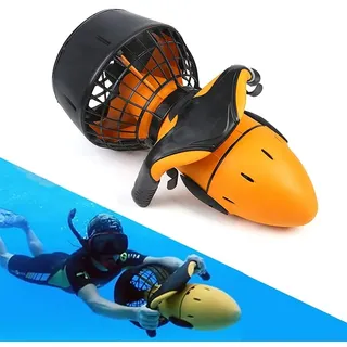 Wan&ya Elektrischer Unterwasser-Scooter, 300 W, elektrischer See-Dual-Speed-Wasserpropeller, Tauchen, Tauchen, Tauchen, Schnorcheln, Equiment für Wassersport