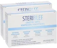 Stériblef Lingettes stériles Lingette(S) 2x14 pc(s)