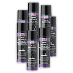 7x 400ml LIQUI MOLY 3350 Lecksuchspray Leckfinder Leckprüfer Leck-Such-Spray