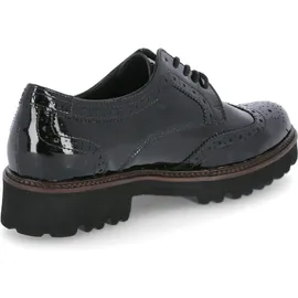 Gabor Schnürschuhe in schwarz - Gr.: 40,5