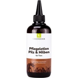 GREENDOOR Pflegelotion Pilz und Milbe für Tiere 250ml, Breitbandspektrum bei Pilzbefall und Parasitenbefall