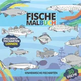 majosta Fische Malbuch 30 St. 21,59 x 21,59 cm