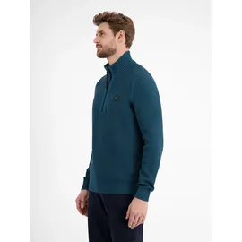 Lerros Strickpullover »LERROS Stricktroyer mit Reißverschluss«, blau