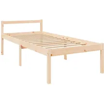 vidaXL Seniorenbett 100x200 Cm Massivholz Kiefer