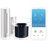 Set Netatmo Smarte Wetterstation + Regenmesser + WLAN + Funk + Innen- und Außensensor + Amazon Alexa