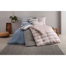 OTTO products Spannbettlaken Jersey-Baumwolle 140 x 200 - 160 x 220 cm grau