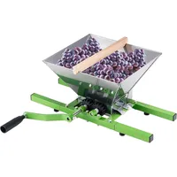 Vevor Obstmühle Apfelmühle, Apfelweinherstellung 7L Edelstahl Traubenpressen