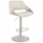 BIZZOTTO Barhocker Roxanne rund drehbar höhenverstellbar 60 x 60 x 80 cm Beige