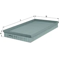 Mahle LX 613 Luftfilter Filtereinsatz u.a. passend für OPEL