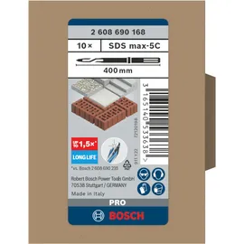 Bosch Spitzmeißel SDS-max 400 mm 10er-Pack