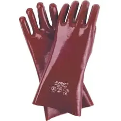 NITRAS PVC-Handschuhe, Säureschutzhandschuhe 160435 , 1 Karton = 60 Paar, Größe 10