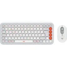 Logitech POP Icon Combo, & Orange, Logi Bolt, USB/Bluetooth, CH (920-013276)