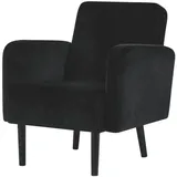 Paperflow Sessel LISBOA Stoff 71 x 83 x 55 cm Schwarz