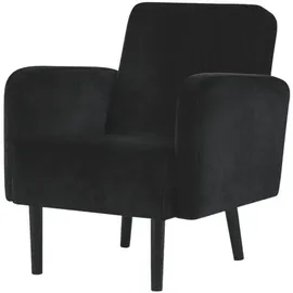 Paperflow Sessel LISBOA Stoff 71 x 83 x 55 cm Schwarz