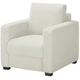 bobb Relaxsessel Lisa de Luxe Mikrofaser 85 x 90 x 93 cm Grau