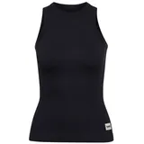 hummel Pulse Seamless Rib Damen Tanktop, schwarz - M