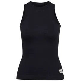 hummel Pulse Seamless Rib Damen Tanktop, schwarz - M
