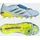 adidas Predator Pro Kunstrasenschuhe Herren Silber/Blau/Gelb 43