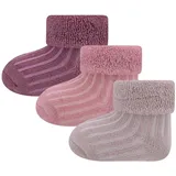Ewers Socken Newborn Socken 3er Pack Rippe/Umschlag (3-Paar) grün