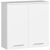 Home collective Badezimmer-Wandschrank, Hängeschrank, mit 2 Türen, 60 x