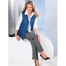Sieh an! Steppweste in jeansblau | Gr.: 48