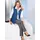 Sieh an! Steppweste in jeansblau | Gr.: 48