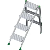Trittleiter 4 Stufen – Max. Arbeitshöhe 2.96m - Po-4
