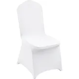 Vevor 30 Stk. Stuhlhussen aus Elastischem Spandex für Klappstühle, Universell Passender Stuhlbezug, Abnehmbare & Waschbare Schonbezüge, für Hochzeiten, Feiertage, Bankette, Partys, Feiern, Essen