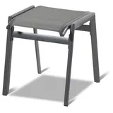 Hartman Aruba Hocker, xerix/anthrazit, Aluminium/Textilene, 55x49x47cm