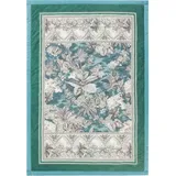 BASSETTI BOBOLI Plaid aus 100% Baumwolle in der Farbe Verde V1, Maße: 240x250 cm - 9330137