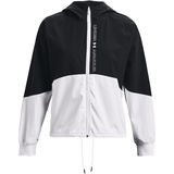 Under Armour Woven FZ Jacket, Damen Sportjacke mit UA Storm-Technologie, atmungsaktive und leichte Trainingsjacke