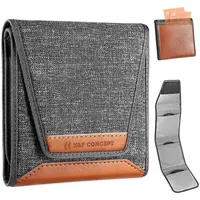 K&F Concept Filtertasche 3 Taschen Digitalkamera Camcorder Filter Grau