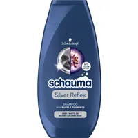 Schauma Silver Reflex Anti-Yellowness Shampoo for Gray, White, and Blonde Hair 250ml