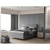 Fun Möbel Boxspringbett Schlafzimmerbett ROCIO Nr.3 Premium 140x200cm in