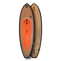 Runga-Boards SUP-Board Runga TUPORO ORANGE Hard Board Stand Up Paddling SUP, Allround, (9.0, inkl. Coiled Lash & 3-tlg. Finnen-Set) 9.0