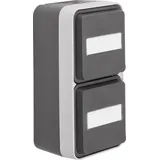 Berker Steckdose SCHUKO 2fach grau 1 St.