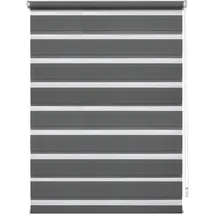 GARDINIA Doppelrollo EasyFix 45 x 150 cm Anthrazit