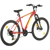 vidaXL Mountainbike 21 Gang 2023 27,5 Zoll RH 42 cm rot