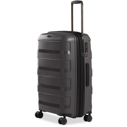 Stratic Reisekoffer  Straw + Trolley 66 cm  erweiterbar  4 Rollen 65 l - Grau