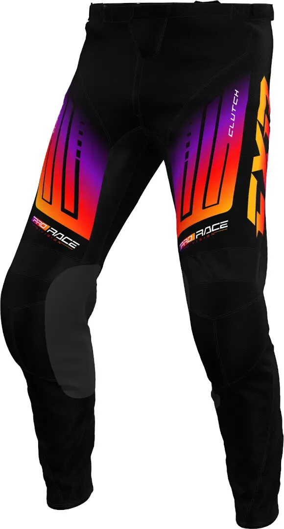 FXR Clutch 2025 Jugend Motocross Hose, lila-orange, Größe XL